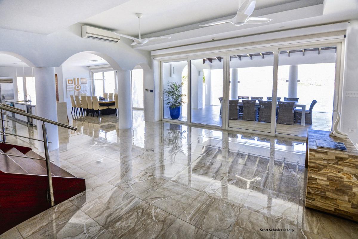 A louer villa 6 chambres Guana Bay Saint Martin_ Table à manger - 18